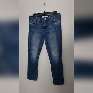 Signature by Levi Strauss Women's Dark Blue Skinny Jeans